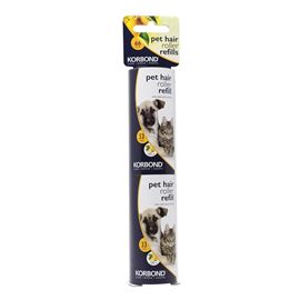 2 Pack of 33 Sheet Pet Hair Roller Refills