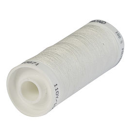 100m Stone White Polyester Thread 