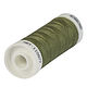 100m Olive Green Polyester Thread