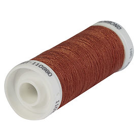 100m Burnt Orange Polyester Thread