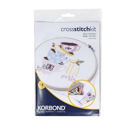 Cross-Stitch Kit - Tea Cups