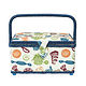 Habby Dreams Medium Sewing Basket