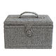 Herringbone Medium Sewing Basket