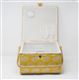 ExLarge Large Yellow Fern Sewing Basket