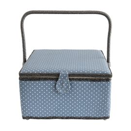 ExLarge Tiny Dots Sewing Basket